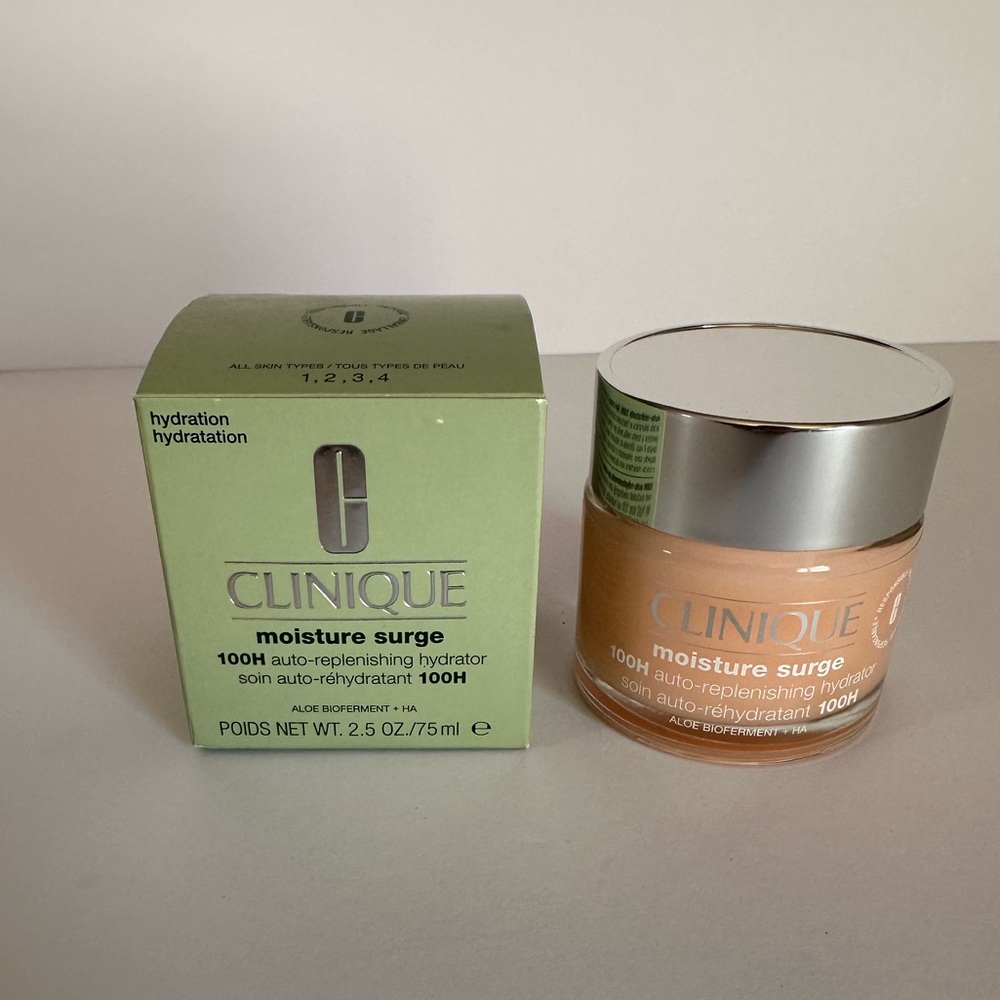 NEW Clinique Moisture Surge 100H Auto-Replenishing Hydrator 2.5oz / 75ml